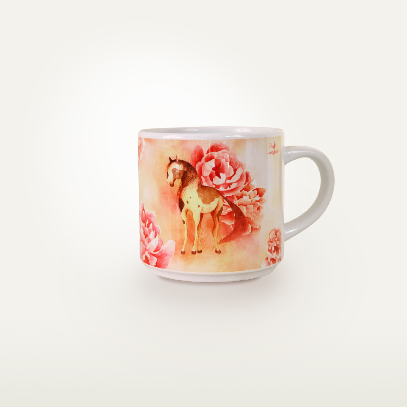 Kubek "Łaciaty koń" 250 ml - obrazek 2