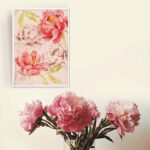 Druk obrazu "Peonie" A3